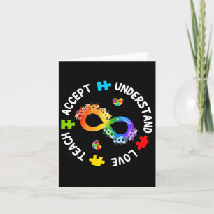 Teach Accept Understand Love Autism Infi Kaart