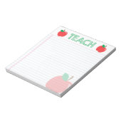 TEACH Apple Note Pad Notitieblok (Linkerzijde)