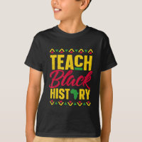 Teach Black History leraar zwarte geschiedenis maa