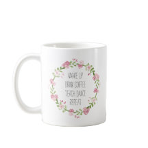 Teach Dance Floral Wreath