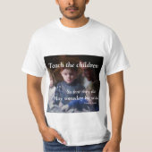 TEACH DE KINDEREN TEE SHIRT (Voorkant)