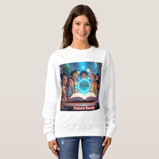 Teach, en vervolgens Link Sharing Hub Trui (Voorkant volledig)