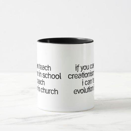 Teach Evolution in Church Mok (Midden)