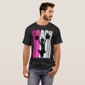 Teach Female Cheerleading Teacher Master Coach Che T-shirt (Voorkant volledig)