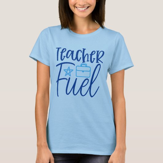Teach Fuel Women T-shirt (Voorkant)