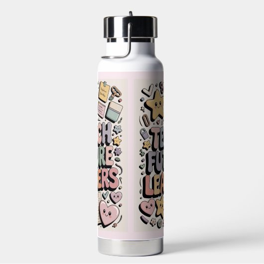 "Teach Future Leaders" Educator Water Bottle Waterfles (Rechts)