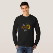 Teach Inspire Love School Instructor Sunflower T-shirt (Voorkant volledig)
