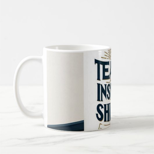 Teach. Inspire. Shine. Teacher Mug Koffiemok (Links)
