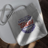 Teach Karate for tacos Tote Bag