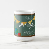 Teach. Koffie. Herhaal. Mok (Center)