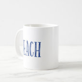 Teach. Koffiemok (Voorkant links)