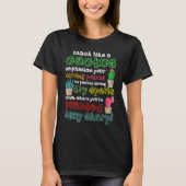 Teach Like A Cactus  Teacher Back To School Elemen T-shirt (Voorkant)