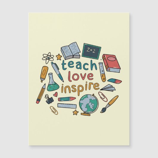 Teach Love Inspire (Voorkant)