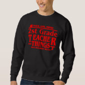 Teach Love Inspire 2st Grade Teacher Things Tees (Voorkant)