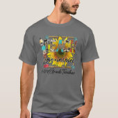 Teach Love Inspire Back to School 3e Grade Teache T-shirt (Voorkant)