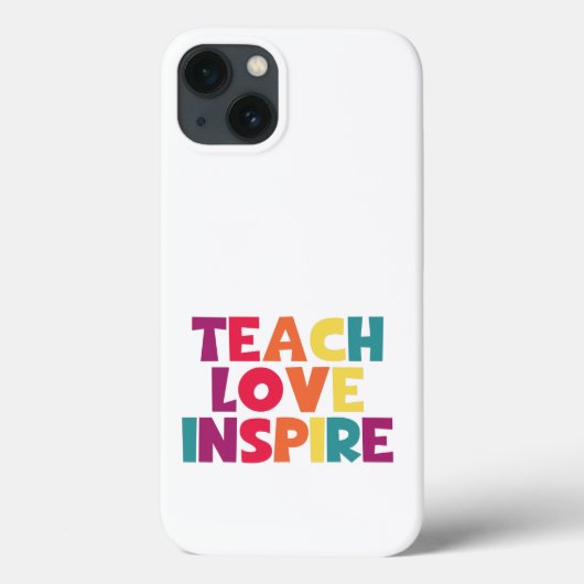 Teach Love Inspire! Case-Mate iPhone Case (Achterkant)