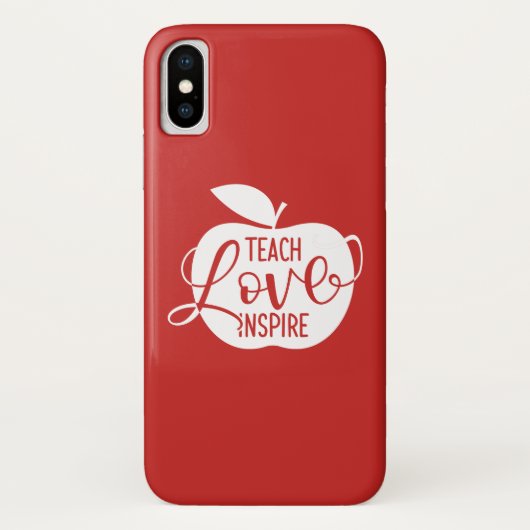 Teach Love Inspire Case-Mate iPhone Case (Achterkant)