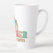 Teach · Love · Inspire – Een viering van de opvoed Latte Mok (Rechts)