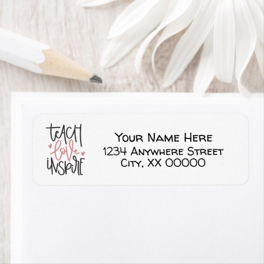 Teach Love Inspire Etiket (Insitu)