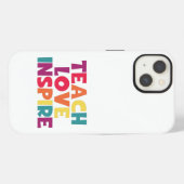 Teach Love Inspire! iPhone Hoesje (Achterkant horizontaal)