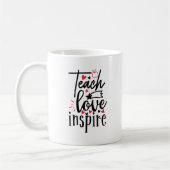 Teach Love Inspire Koffiemok (Links)