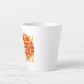 Teach Love Inspire - LERAREN QUOTE GEZEGDEN Giften Latte Mok (Voorkant)