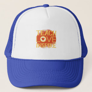 Teach Love Inspire - LERAREN QUOTE GEZEGDEN Giften Trucker Pet