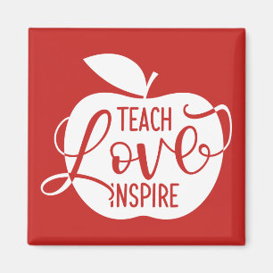 Teach Love Inspire Magneet