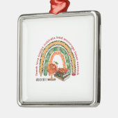 Teach Love Inspire Motivate Lead Metalen Ornament (Links)