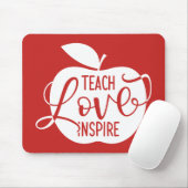 Teach Love Inspire Muismat (Met muis)