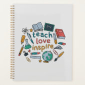 Teach Love Inspire Planner (Voorkant)