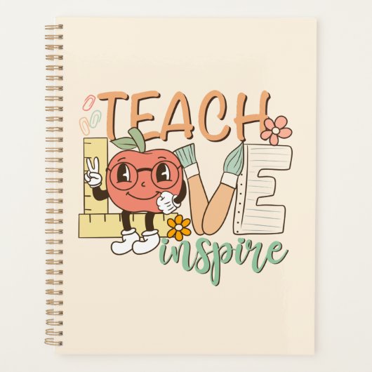 Teach Love Inspire Planner (Voorkant)