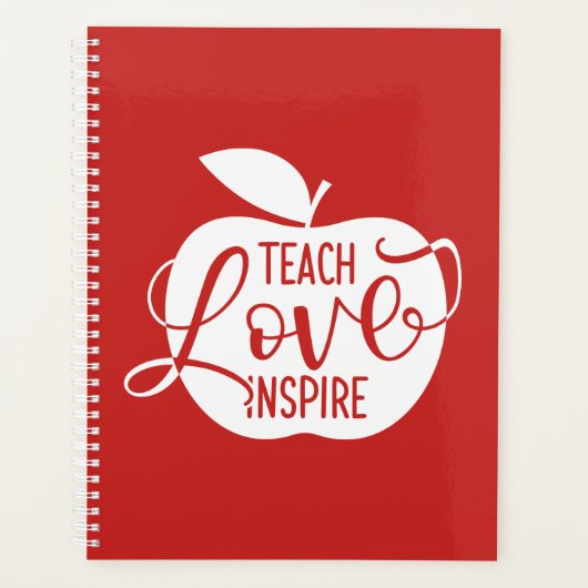 Teach Love Inspire Planner (Voorkant)