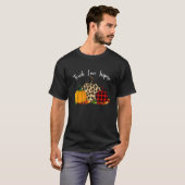 Teach Love Inspire Rainbow Fall Prek Kinder Teache T-shirt (Voorkant volledig)