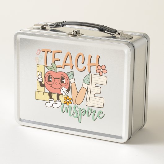 Teach Love Inspire – Schattigee schoolbenodigdhede (Voorkant)