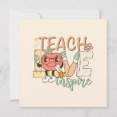 Teach Love Inspire – Schattigee schoolbenodigdhede (Voorkant)