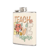 Teach Love Inspire – Schattigee schoolbenodigdhede Heupfles (Links)