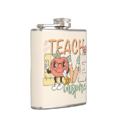 Teach Love Inspire – Schattigee schoolbenodigdhede Heupfles (Rechts)