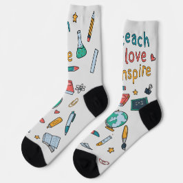 Teach Love Inspire Sokken