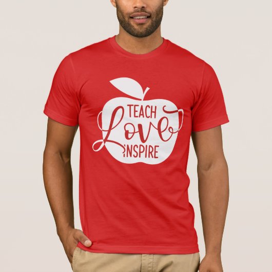 Teach Love Inspire T-shirt (Voorkant)