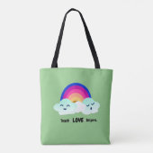 Teach Love Inspire Teacher Appreciation  Tote Bag (Achterkant)