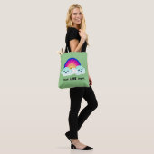 Teach Love Inspire Teacher Appreciation  Tote Bag (Op model)