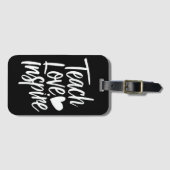 Teach Love Inspire Teacher's Day Gift Teacher Life Bagagelabel (Voorkant (horizontaal))