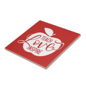 Teach Love Inspire Tegeltje (Zijkant)
