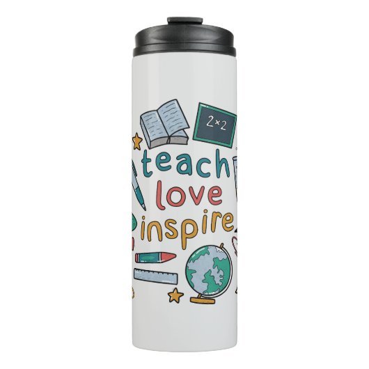 Teach Love Inspire Thermosbeker (Voorkant)