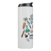 Teach Love Inspire Thermosbeker (Gedraaid links)