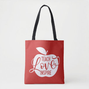 Teach Love Inspire Tote Bag