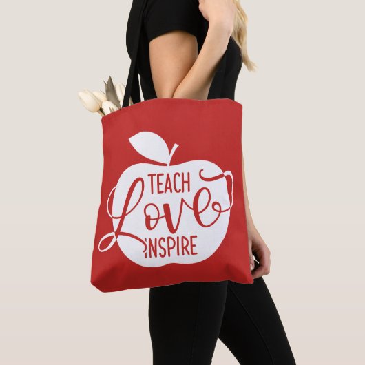 Teach Love Inspire Tote Bag (Dichtbij)