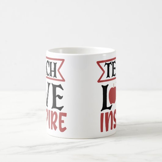 Teach Love Inspired Koffiemok (Center)