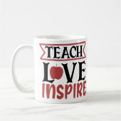 Teach Love Inspired Koffiemok (Links)